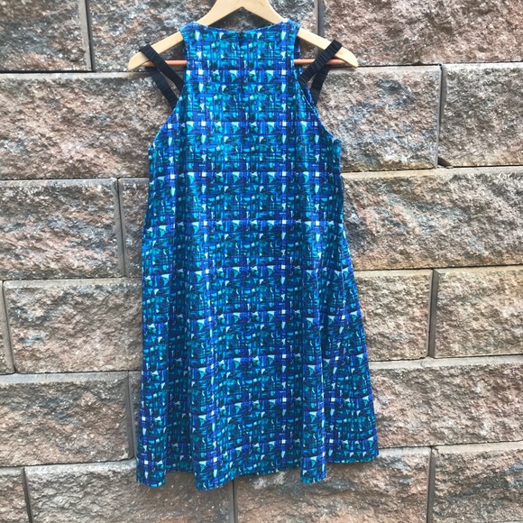 Risto Kyra Hydra-Print Apron Dress Formal Shift - Picture 7 of 8